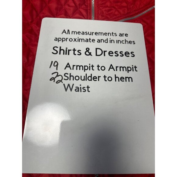 OBERMEYER  Women's Red Quilted Puffer Ski/Snow Jacket Fully Lined Size 8 - Picture 12 of 12